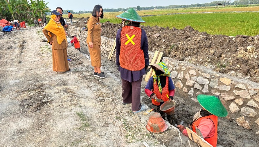 Pemkab Bojonegoro Terus Menambah Infrastruktur Jaringan Irigasi untuk Perkuat Ketahanan Pangan Daerah
