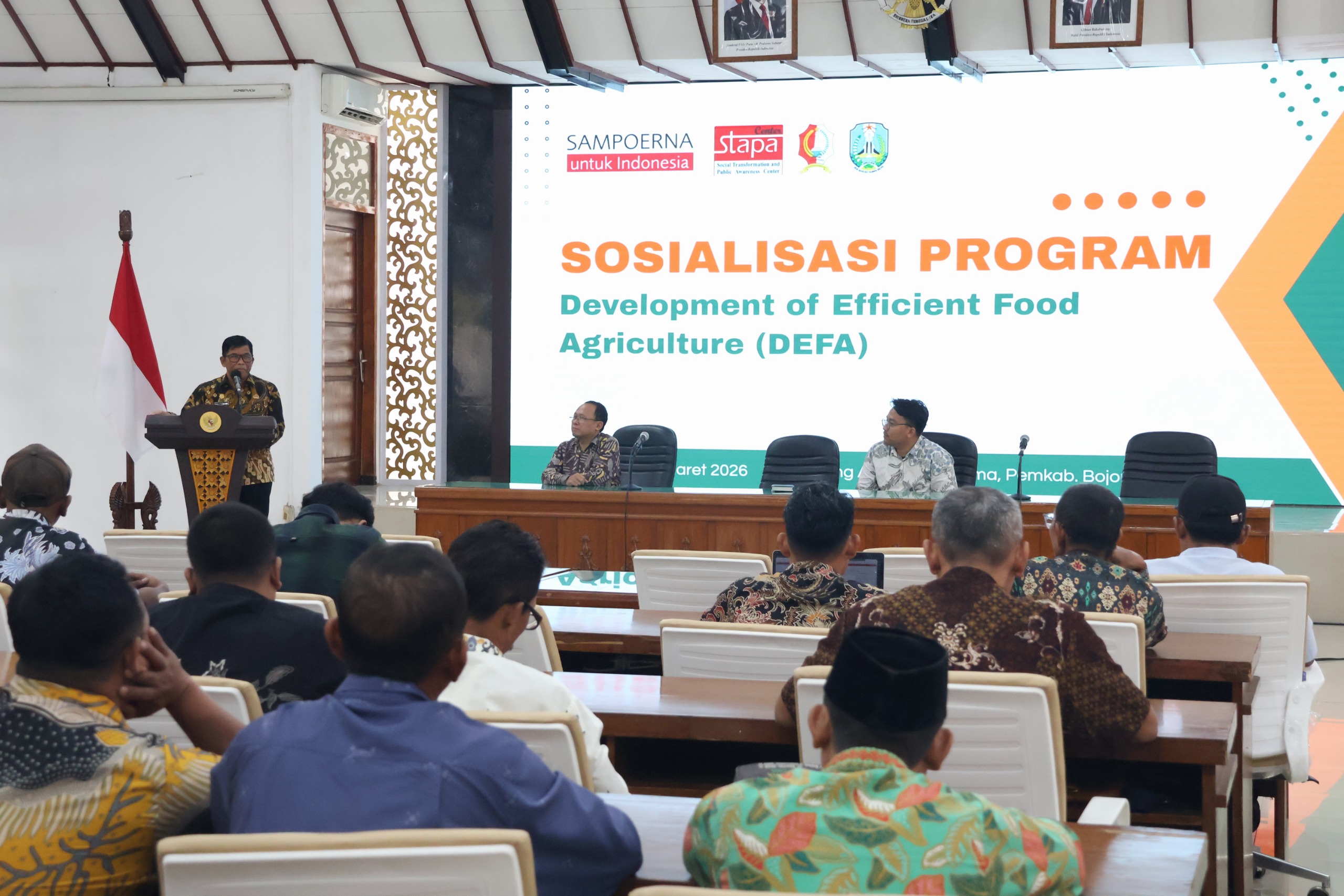 Pemkab Bojonegoro Sosialisasi program DEFA, Libatkan BUMDes dan KDMP untuk Kolaborasi Dukung Pemberdayaan Ekonomi Desa