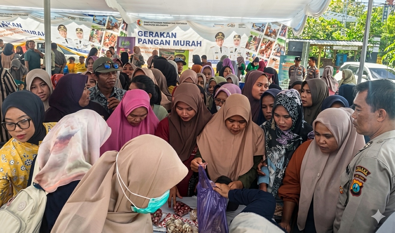Pemkab Bojonegoro Sukses Gelar GPM di Kecamatan Trucuk, Pastikan Pangan Murah Merata Dinikmati Warga