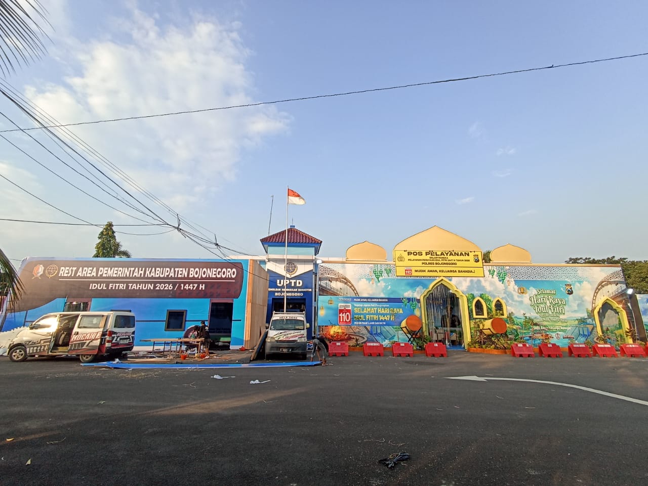 Pemkab Bojonegoro Siapkan Rest Area Bagi Pemudik, Banyak Fasilitas Mulai Cek Kesehatan hingga WiFi Gratis