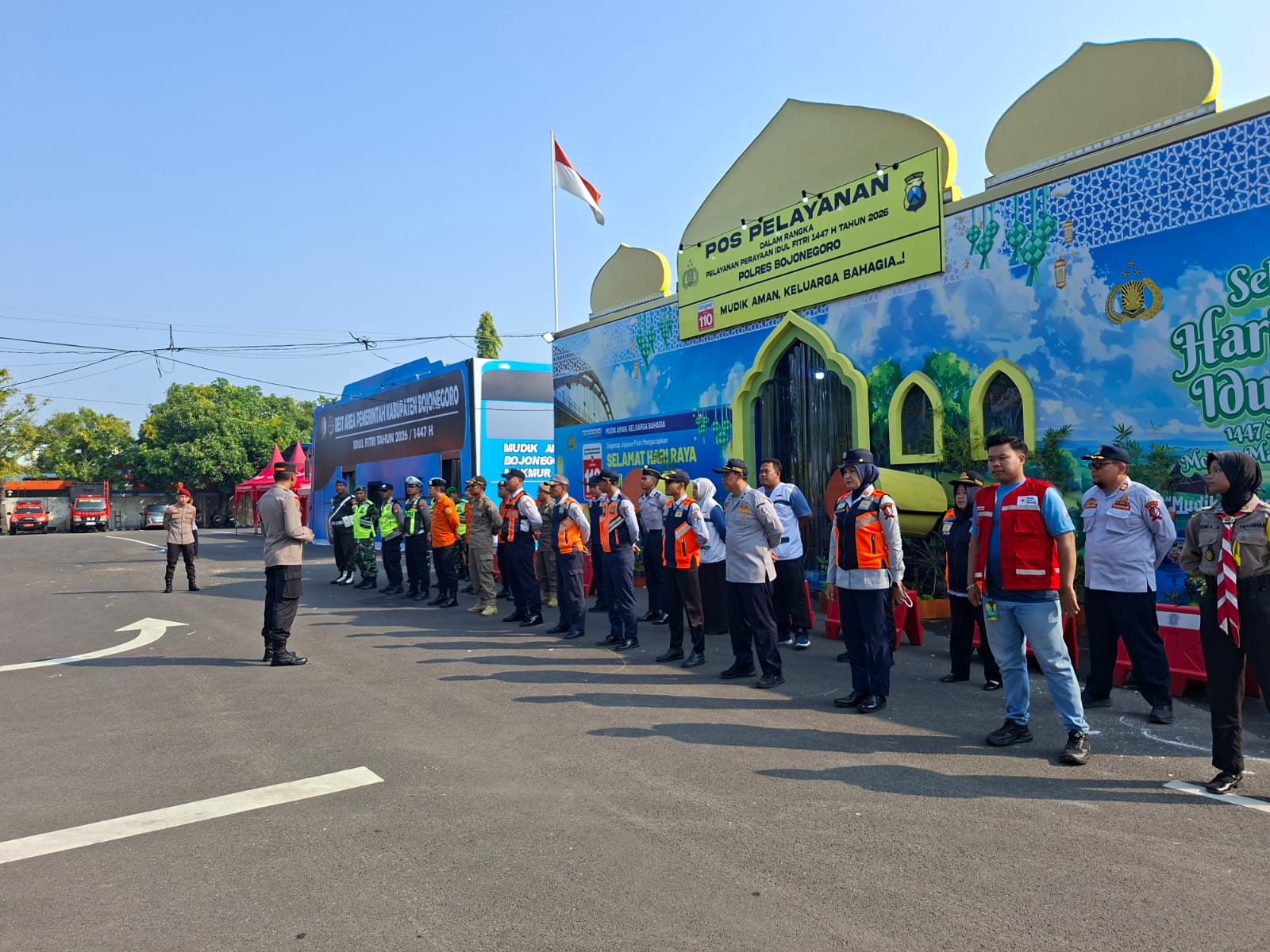 Buka Posko Pelayanan Angkutan Lebaran, Dishub Bojonegoro Terjunkan Puluhan Personel