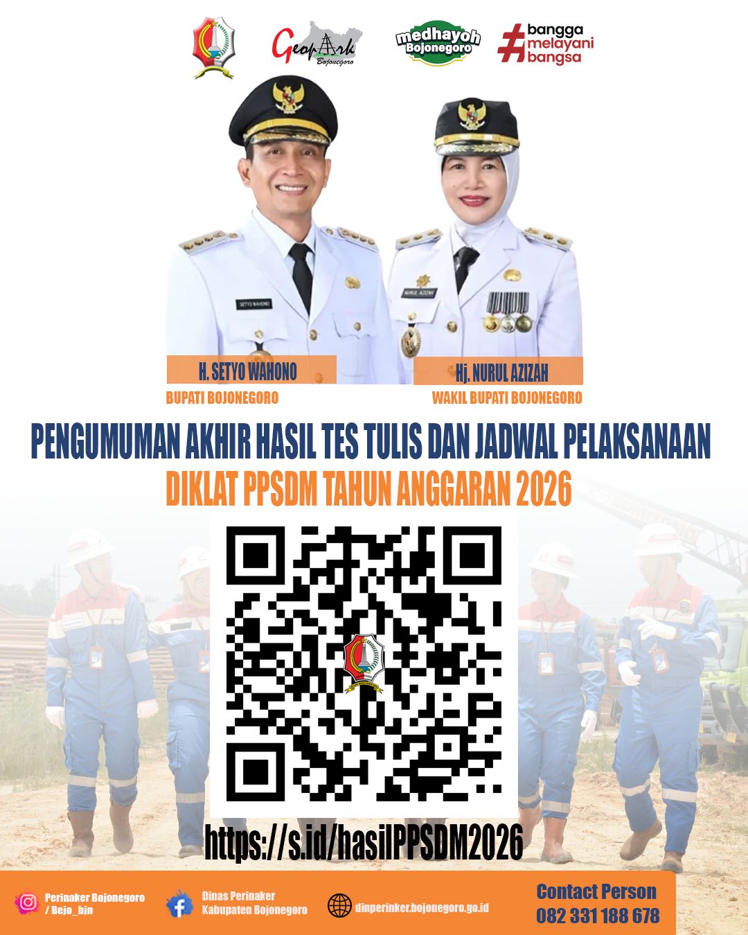 Pemkab Bojonegoro Telah Umumkan Hasil Tes Tulis Diklat Bantuan Bidang ESDM, Cek Tahapan Selanjutnya