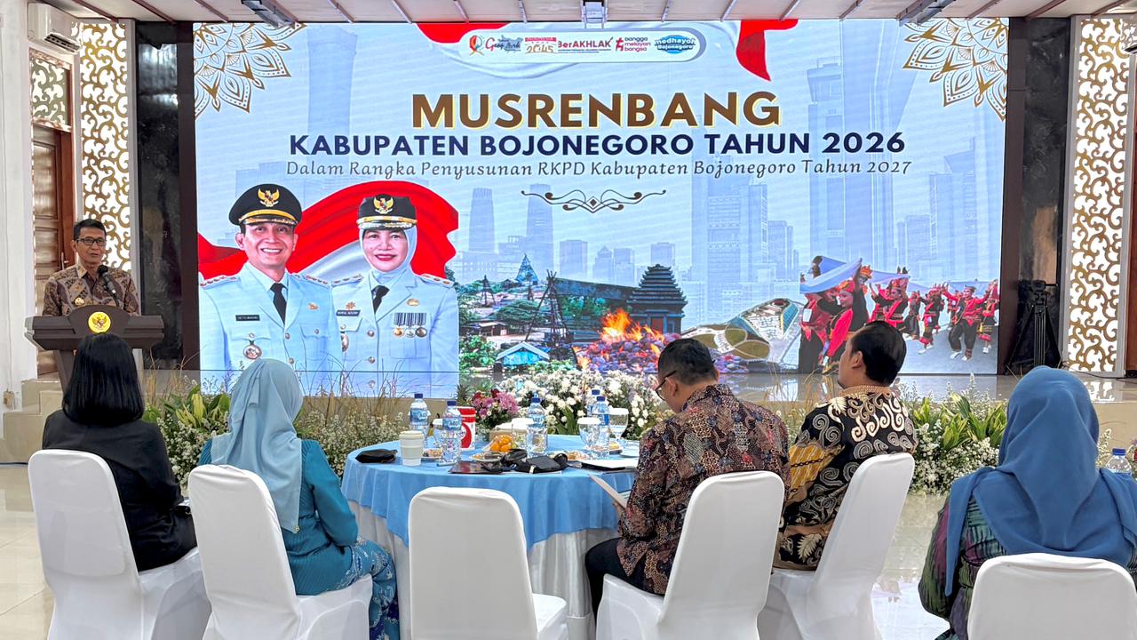Pemkab Bojonegoro Gelar Musrenbang, Siapkan Rencana Kerja Pembangunan Daerah Tahun 2027