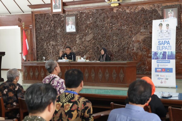 Pemkab Bojonegoro Kembali Gelar Sapa Bupati, Dialog Interaktif dengan Warga tentang Strategi Menata Kota
